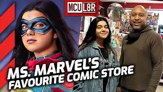 'Ms. Marvel' Iman Vellani's Favourite Comic Store | MCU L8R