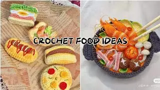 Crochet food ideas | cute crochet ideas | Crochet amirugami | Crochet sushi