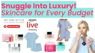 Anti-Aging Skincare & Luxe Pajamas Snuggle Into Luxury Amazon Live Shopping