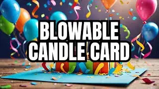 Magical Pop-Up Birthday Card with Music & Lights | Blowable Candle Birthday Card for Women 🎂✨