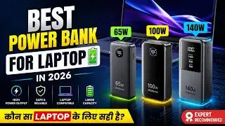 Best Power Bank for Laptop in 2026 🔋 | 65W vs 100W vs 140W &ndash; कौन सा Laptop के लिए सही है?