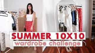SUMMER 10X10 CAPSULE WARDROBE : 10 Items, 10+ Minimal Style Summer Outfit Ideas | Mademoiselle