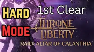 Calanthia Hard Mode: Clearing at first try as Ravager