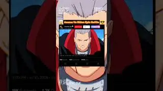 🔥 Asuma vs Hidan &ndash; The Most Cursed Jutsu in Naruto! 🔥 #narutoshippuden#hidanakatsuki #asumasarutobi