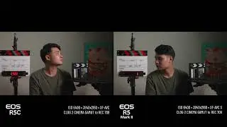 EOS R5 mark II &bull; ХАРАКТЕРИСТИКИ ISO И СРАВНЕНИЕ С R5C от @MocFilmmaker