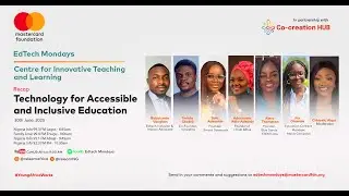Edtech Mondays | S5 Ep 17| Technology for Accessible and Inclusive Education