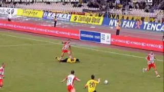AEK-olympiakos Goal Nemeth ( Super League 2009-10 )