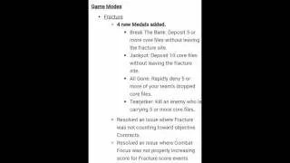 New Black ops 3 update 1.14