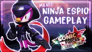 Sonic Forces Speed ​​Battle 🖤💟 Ninja Espio 🖤 Геймплей 💟🖤