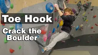 Лучший способ научиться делать подтягивание на носках в скальном зале!