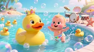 Five Silly Ducks on Roller Skates | Fun Animal Rhyme for Kids | Nursery Rhymes & Songs for Children