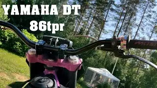 Yamaha DT 86tpr Wheelie