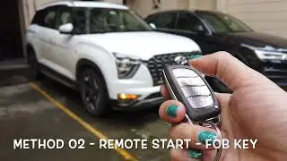 3 ways of starting Hyundai Creta or Alcazar