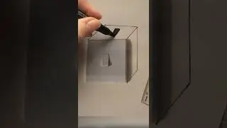 Art with an Object - Light Switch - #art #shorts #drawing #fun