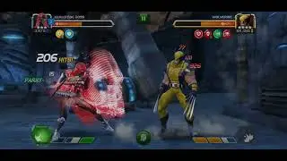3* Guillotine2099 Vs ROL's Wolverine Solo !!! #MCOC #Carina #Challenge #V2 #Robots