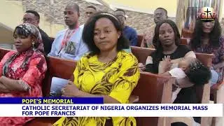 CATHOLIC SECRETARIAT OF NIGERIA ORGANISES A MEMORIAL MASS FOR POPE FRANCIS