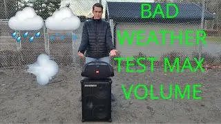 Soundboks 3 VS JBL Boombox 2 Loud Test In Bad Weather