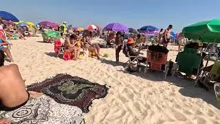 😲 NO FILTER NEEDED | Leblon 4K Beach Walk | 💦
