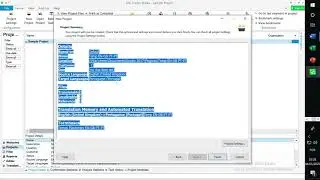 Making a Project in SDL Trados 2017