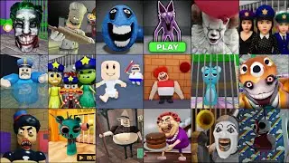 JONKLER&rsquo;S PRISON, UNDERWATER BARRY, EMOTIONS POLICE FAMILY, Papa Pizza's Pizzeria, SIREN COP'S...