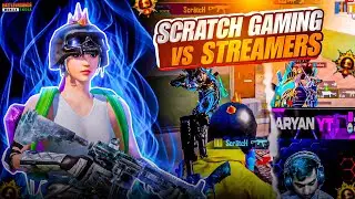 Scratch Gaming vs Streamers 🥷🏻#bgmi #pubgmobile #youtube 