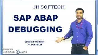 SAP ABAP Debugging Part 1