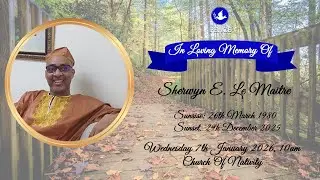 Celebrating The Life Of Sherwyn E. Le Maitre