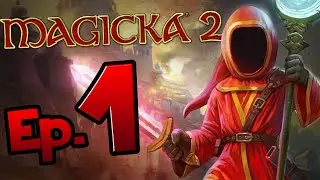 Magicka 2 (PS4/PC) - Episode 1 - Learning To Spell (Let's Play Playthrough)