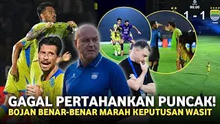 PERSIB DISAPPOINTED RESULTS❗Bojan Disappointed with Referee's Decision😱Saddil Receives Red Card B...