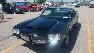 1971 Pontiac GTO, Black on Black