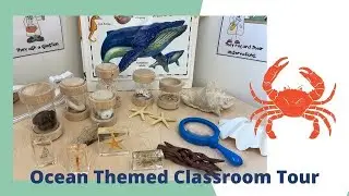 Daycare preschool ocean themed classroom tour