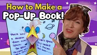 How to Make a Pop Up Book with Kids | Easy Literacy Craft
