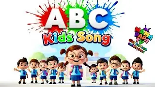 ABC abc kids song #kidsrhymes #abcdsong | Mama Papa Tv | #cartoonvideo #rhymesenglish