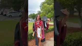 GRADUATED🎓 #graduation #graduate #college #senior #fsu #floridastate #university #transition #fyp