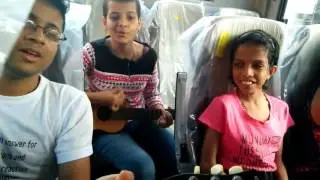 Goa (Dec'16) - Cant go to heaven, Bus ride to Arpora village(1)