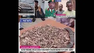 30 years old young man was arrested in Nigeria  who is supplying  gun and ammunition