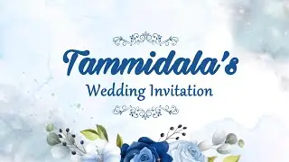 Ravi Teja & Mahima Rani Wedding Invitation \\ SM PHOTOGRAPHY - 8790597660