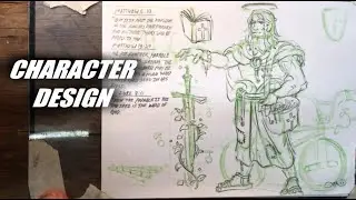 How To Draw Character Design Seed Sower (Start to Finish) & Watching BMX 740