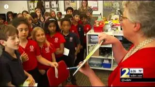 Fulton Science Academy Private School Channel 2 News Mock Election