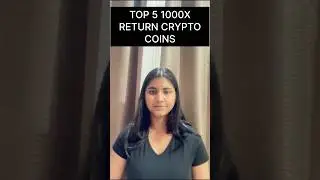 Top 5 High returns crypto coins for 2026 .#shorts #crypto #money