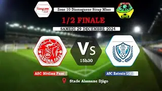 🔴Direct : Asc Médina Fass Vs Asc Entente LGI 1/2 de finale de la zone 10 de DIAMAGUENE SICAP MBAO