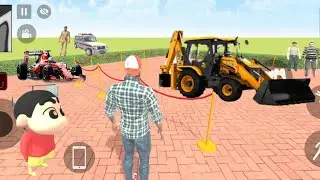 💥🤩Purchasing Modified JCB For Sinchan🔥🥳 Indian Theft Auto Indian Bike Driving 3d💥