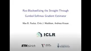 General AI | Rao-Blackwellizing the Straight-Through Gumbel-Softmax Gradient Estimator