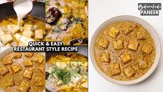 हैदराबादी पनीर | PANEER HYDERABADI | PANEER HYDERABADI GRAVY | PANEER HYDERABADI DHABA STYLE