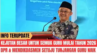 RESMI: TUNJANGAN GURU NAIK DRASTIS MULAI 2026. SEMUA GURU TERKENA DAMPAKNYA | AL KHOLIF