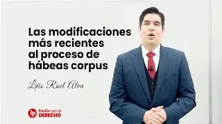 Las últimas modificaciones al proceso constitucional de Hábeas Corpus | Luis Roel Alva