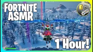 (ASMR Gaming) 1 Hour Of Relaxing Fortnite Squads (Clicky Whisper)