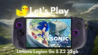 SONIC FRONTIERS | Open-Zone Speed Adventure on Lenovo Legion Go S Z2 (32GB) with Lossless Scaling!