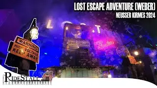 Lost Escape Adventure (Weber) - der Spa&szlig; Parcours auf der Neusser Kirmes 2024 | POV Walkthrough