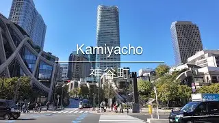 [4K] Kamiyacho 神谷町 [Tokyo 東京] [Walk 散歩] #1526